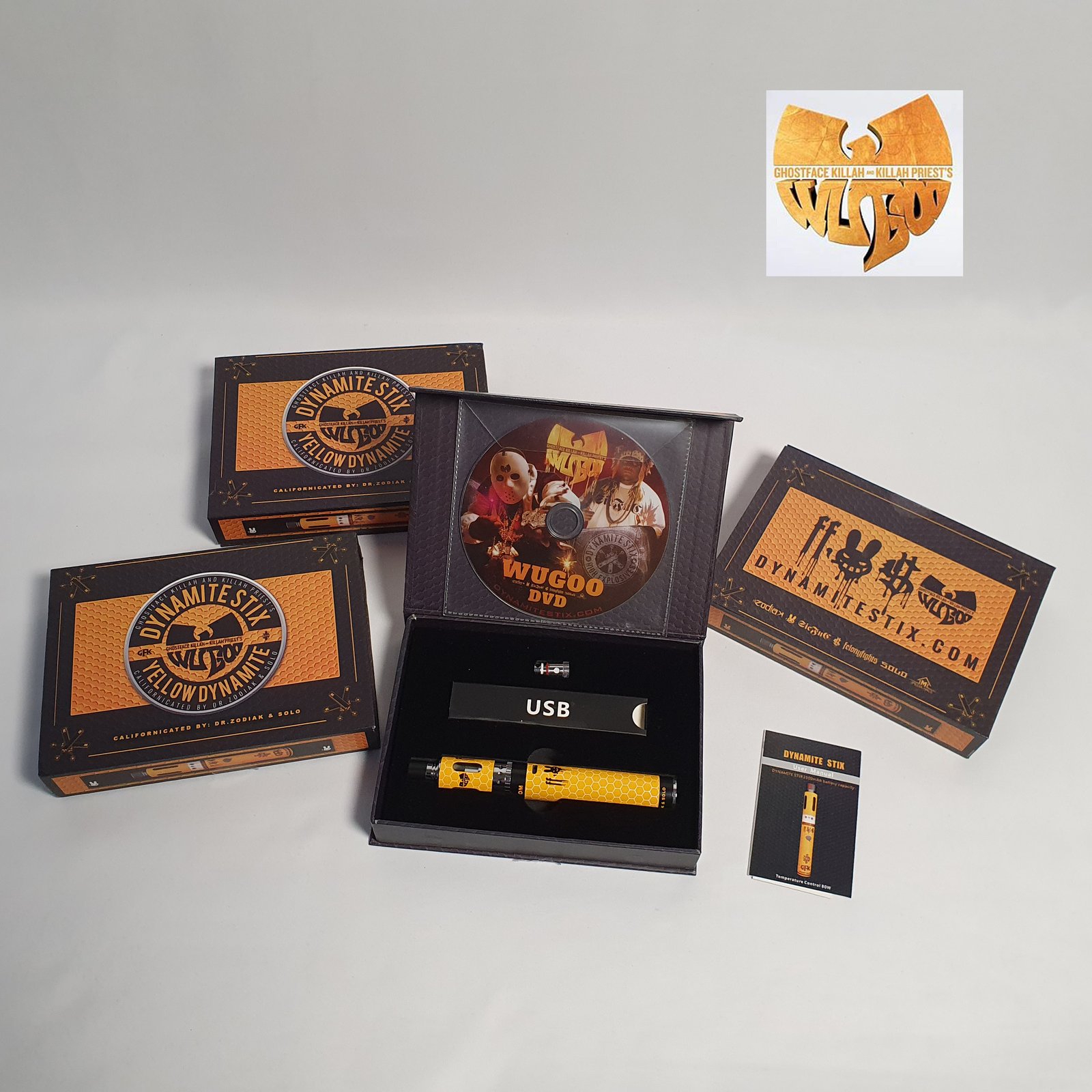 Ghostface Killah x Killah Priest | Yellow Dynamite Stix Kit Ghostface Killah x Killah Priest | Yellow Dynamite Stix Kit